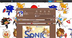 Desktop Screenshot of misssonic-x.skyrock.com