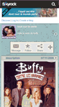 Mobile Screenshot of buffylaserie.skyrock.com