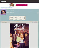 Tablet Screenshot of buffylaserie.skyrock.com