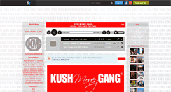 Desktop Screenshot of kushmoneygangofficial.skyrock.com