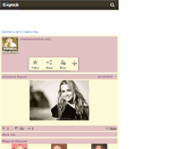 Tablet Screenshot of anastasia-kassar-only.skyrock.com