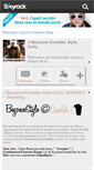 Mobile Screenshot of beyoncestyle.skyrock.com