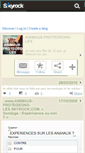 Mobile Screenshot of animaux-protegeons-les.skyrock.com