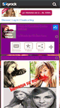 Mobile Screenshot of caroline-costa-0fficiel.skyrock.com