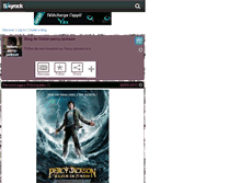 Tablet Screenshot of fiction-percy-jackson.skyrock.com