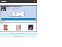 Tablet Screenshot of dream-cametrue.skyrock.com