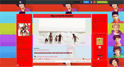Desktop Screenshot of onedirectionblogfan.skyrock.com
