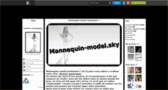 Desktop Screenshot of mannequin-model.skyrock.com