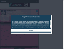 Tablet Screenshot of la-guerre-des-clans-chat.skyrock.com