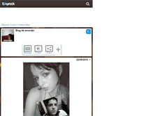Tablet Screenshot of amandjo.skyrock.com