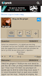 Mobile Screenshot of be-ginger.skyrock.com