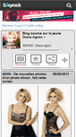 Mobile Screenshot of diana--agron.skyrock.com