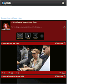 Tablet Screenshot of aimercelinedion.skyrock.com