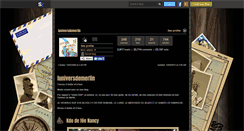 Desktop Screenshot of luniversdemerlin.skyrock.com