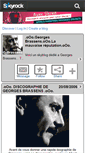 Mobile Screenshot of g-brassens.skyrock.com