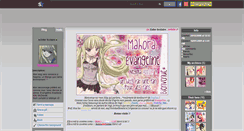 Desktop Screenshot of mahora-evangeline.skyrock.com