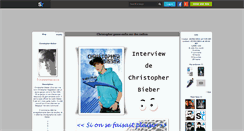 Desktop Screenshot of christopherbieber-source.skyrock.com