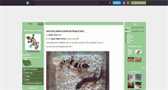 Desktop Screenshot of geckos-a-vendre.skyrock.com