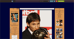 Desktop Screenshot of i-love-messi-10.skyrock.com