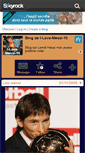 Mobile Screenshot of i-love-messi-10.skyrock.com