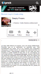 Mobile Screenshot of deeplyfrozen.skyrock.com