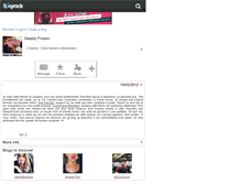 Tablet Screenshot of deeplyfrozen.skyrock.com