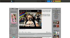 Desktop Screenshot of hannahlovemiley.skyrock.com