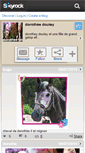 Mobile Screenshot of dorothee1doutey.skyrock.com
