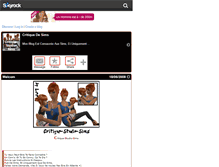 Tablet Screenshot of critique-studio-sims.skyrock.com