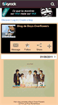 Mobile Screenshot of boys-overflowers.skyrock.com