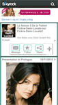 Mobile Screenshot of fictive-demi-lovato2.skyrock.com