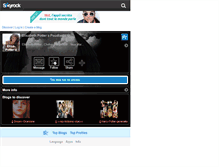 Tablet Screenshot of elisa-potter-x.skyrock.com