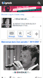 Mobile Screenshot of christophe-----mae.skyrock.com