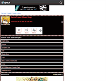 Tablet Screenshot of bankaiproject.skyrock.com
