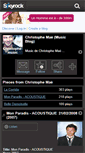 Mobile Screenshot of christophe-music.skyrock.com