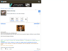 Tablet Screenshot of fictionchrismae.skyrock.com