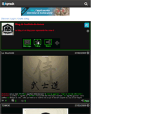 Tablet Screenshot of bushido-du-tomoe.skyrock.com