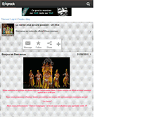 Tablet Screenshot of dancecompagny72.skyrock.com
