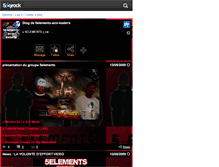 Tablet Screenshot of 5elements-acix-kaderix.skyrock.com