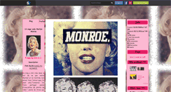 Desktop Screenshot of maryline-monroe-x3.skyrock.com