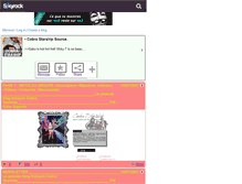 Tablet Screenshot of cobra-starship.skyrock.com