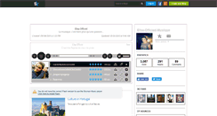 Desktop Screenshot of elisa-officiaal-musiique.skyrock.com