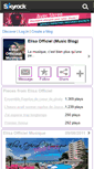 Mobile Screenshot of elisa-officiaal-musiique.skyrock.com