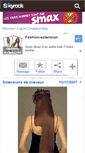Mobile Screenshot of fashion-extension.skyrock.com