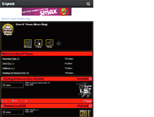 Tablet Screenshot of guns-n-roses-playlist.skyrock.com
