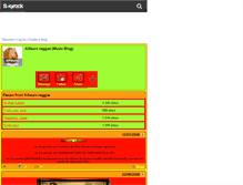 Tablet Screenshot of ailleurs-reggae.skyrock.com
