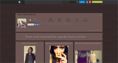 Desktop Screenshot of chloe-estunefifolle.skyrock.com