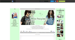 Desktop Screenshot of mlle-peoples-x.skyrock.com