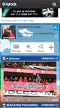 Mobile Screenshot of football08.skyrock.com