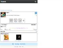 Tablet Screenshot of alexe-xsk8teurzze.skyrock.com